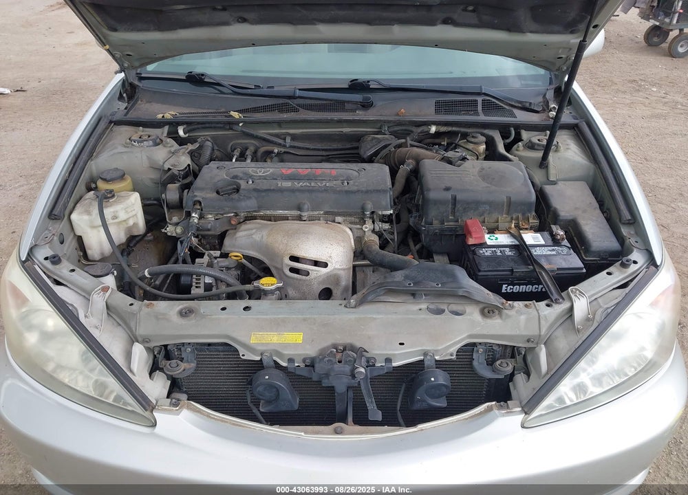 2004 TOYOTA CAMRY VIN: 4T1BE32K44U273558