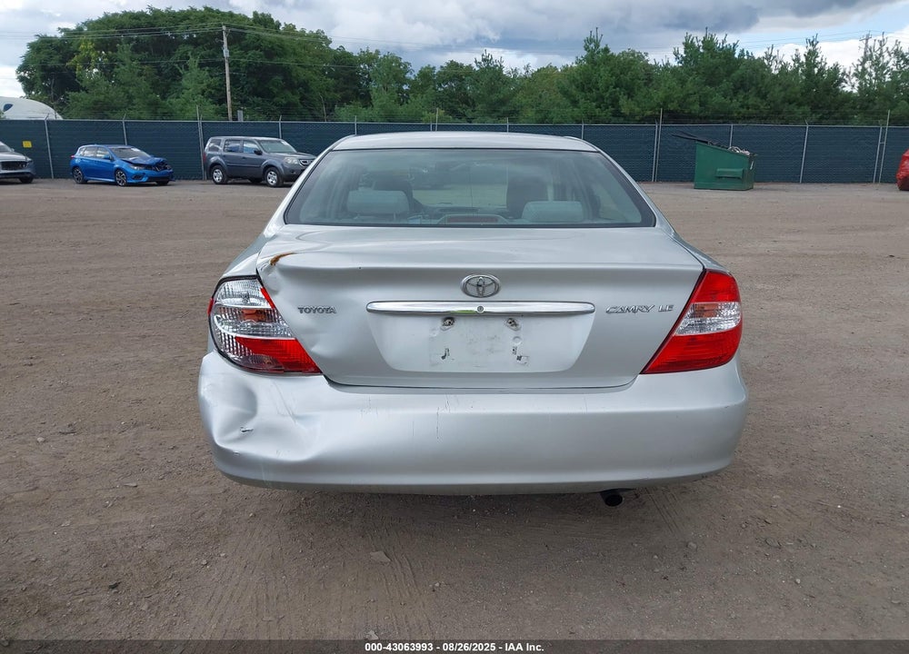 2004 TOYOTA CAMRY VIN: 4T1BE32K44U273558