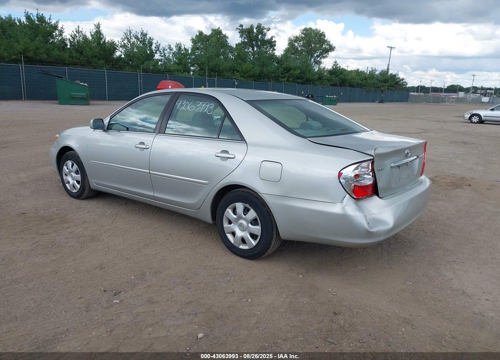 2004 TOYOTA CAMRY VIN: 4T1BE32K44U273558