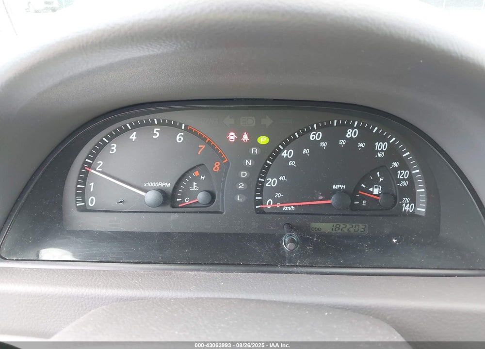 2004 TOYOTA CAMRY VIN: 4T1BE32K44U273558