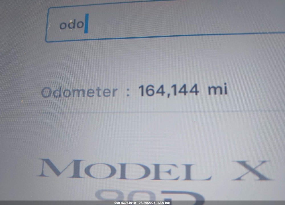 2017 TESLA MODEL X VIN: 5YJXCBE20HF034559