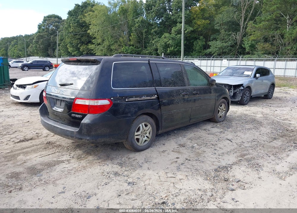 2006 HONDA ODYSSEY EX-L VIN: 5FNRL38606B440335
