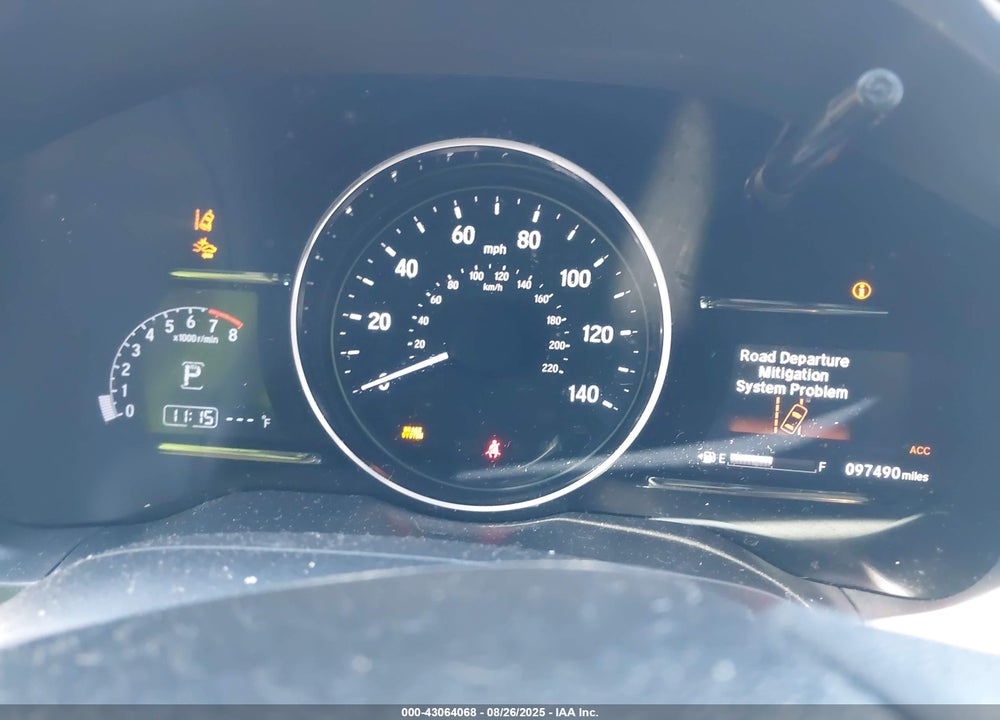 2019 HONDA HR-V VIN: 3CZRU6H58KM739044