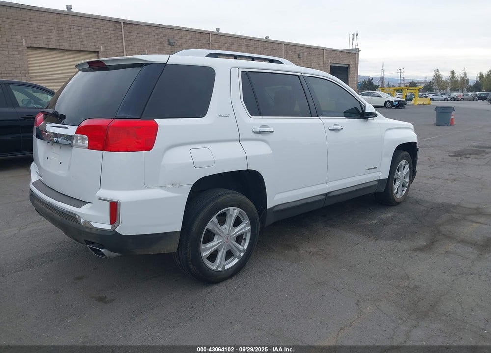 2016 GMC TERRAIN SLT VIN: 2GKFLPE36G6227082
