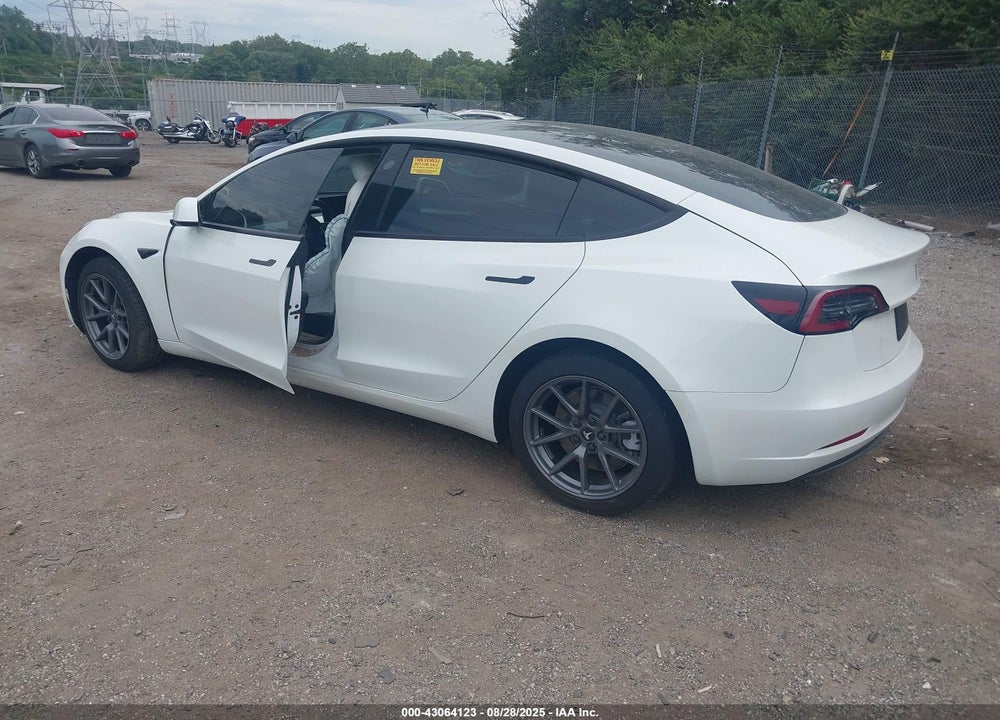 2022 TESLA MODEL 3 VIN: 5YJ3E1EBXNF260784
