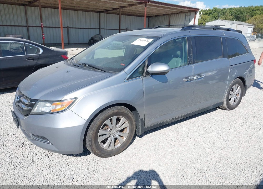 2016 HONDA ODYSSEY EX-L VIN: 5FNRL5H66GB074233