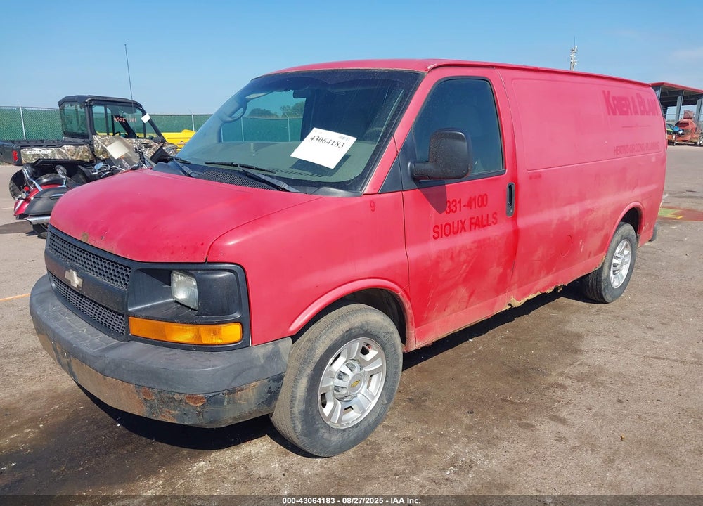 2009 CHEVROLET EXPRESS 2500 WORK VAN VIN: 1GCGG25C091129520