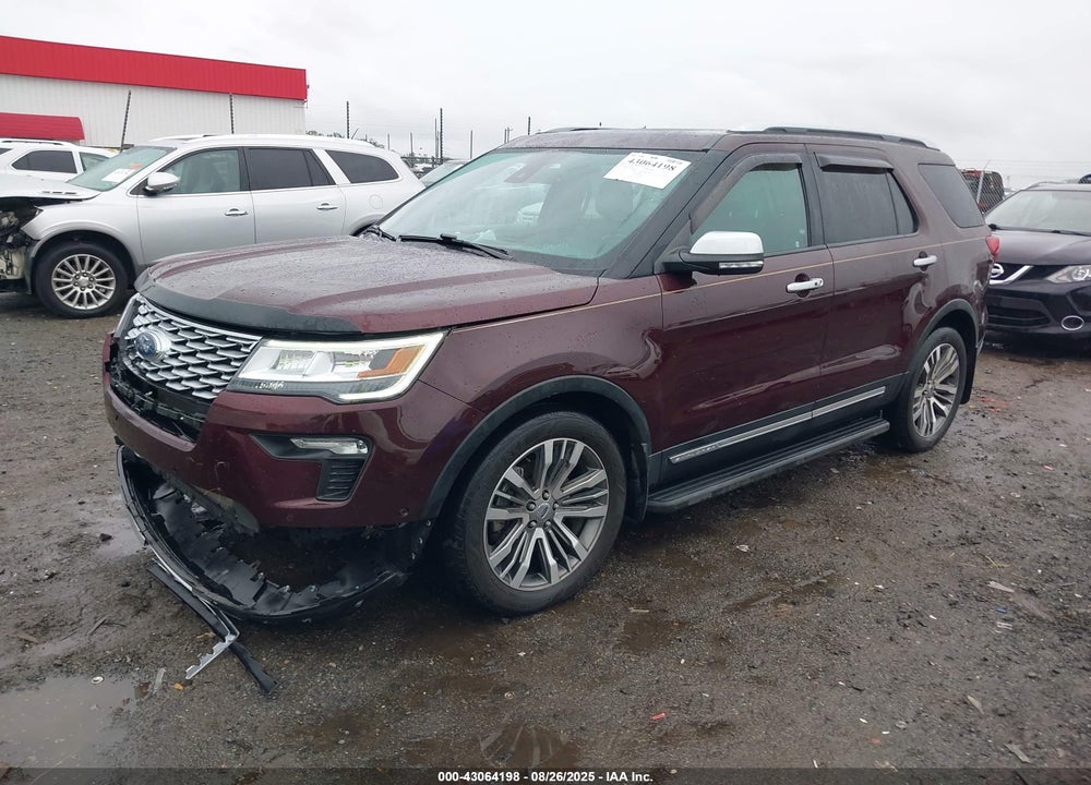 2018 FORD EXPLORER VIN: 1FM5K8HT3JGB86845