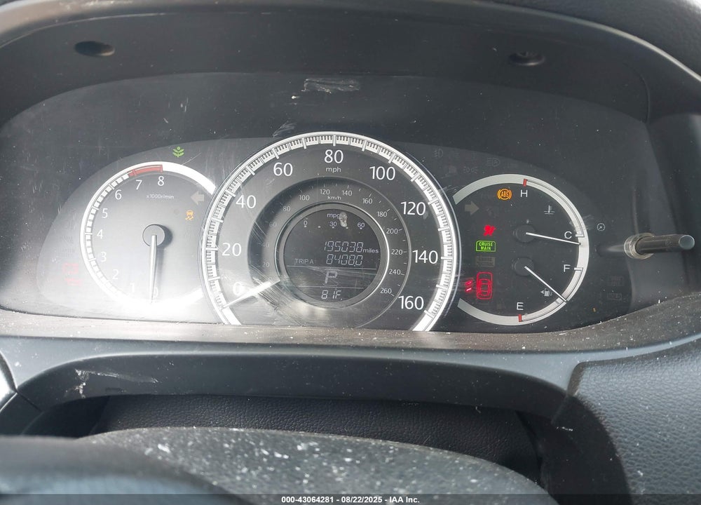 2015 HONDA ACCORD VIN: 1HGCR2F38FA164875