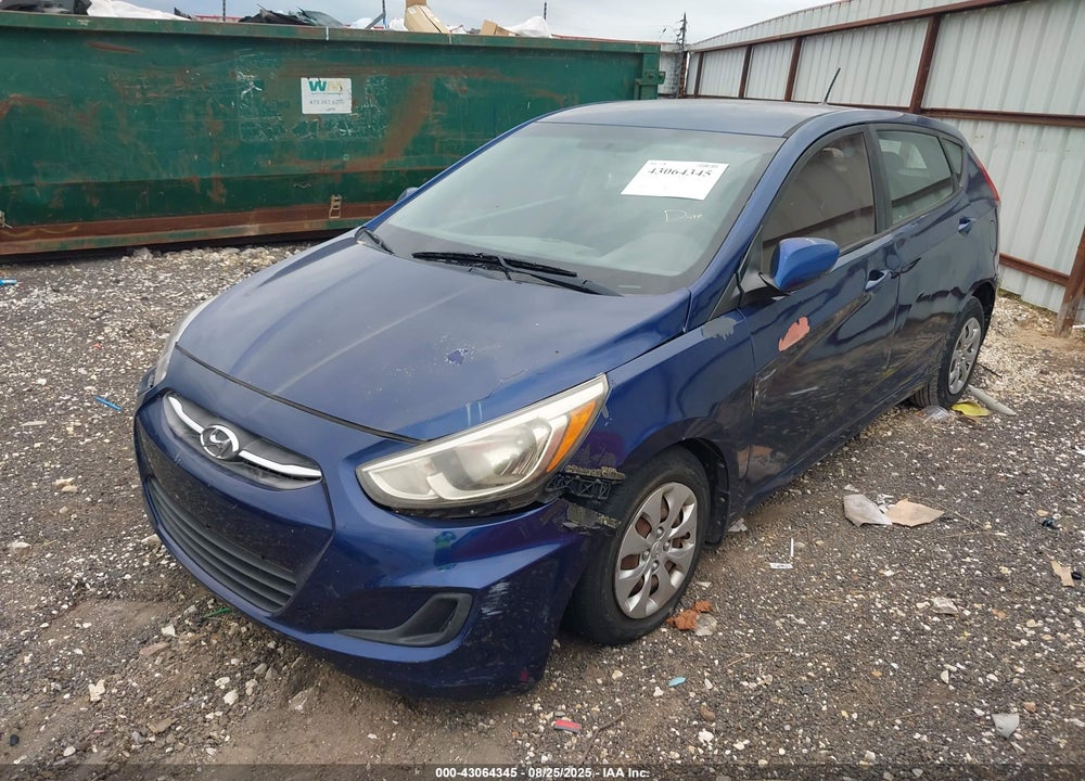 2016 HYUNDAI ACCENT VIN: KMHCT5AE0GU295806