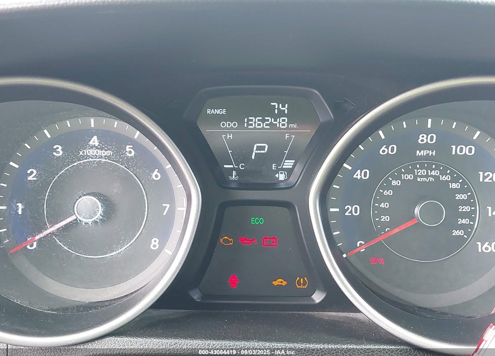 2013 HYUNDAI ELANTRA VIN: 5NPDH4AE8DH189808