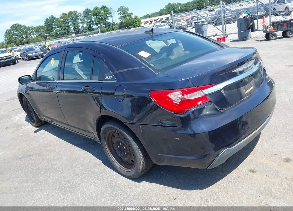 2011 CHRYSLER 200 VIN: 1C3BC1FB2BN595345