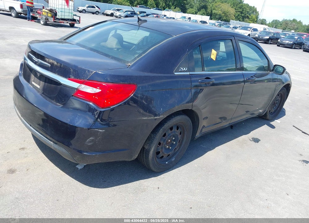 2011 CHRYSLER 200 VIN: 1C3BC1FB2BN595345