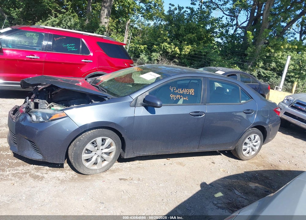 2014 TOYOTA COROLLA VIN: 2T1BURHE9EC119454