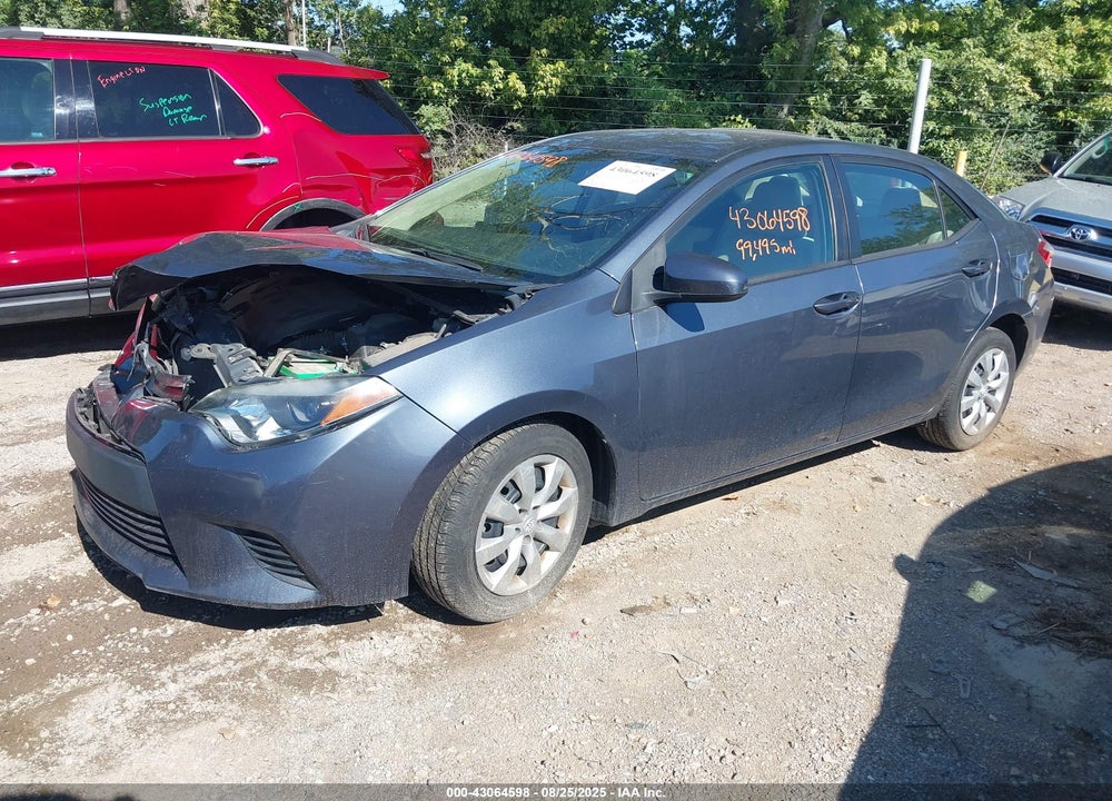 2014 TOYOTA COROLLA VIN: 2T1BURHE9EC119454