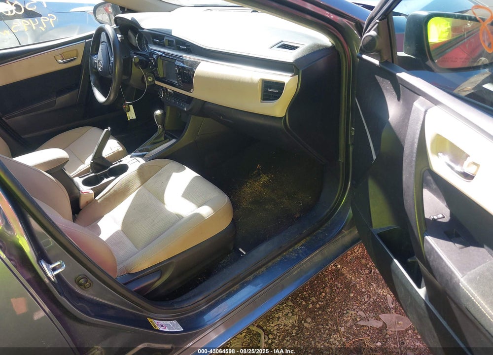 2014 TOYOTA COROLLA VIN: 2T1BURHE9EC119454