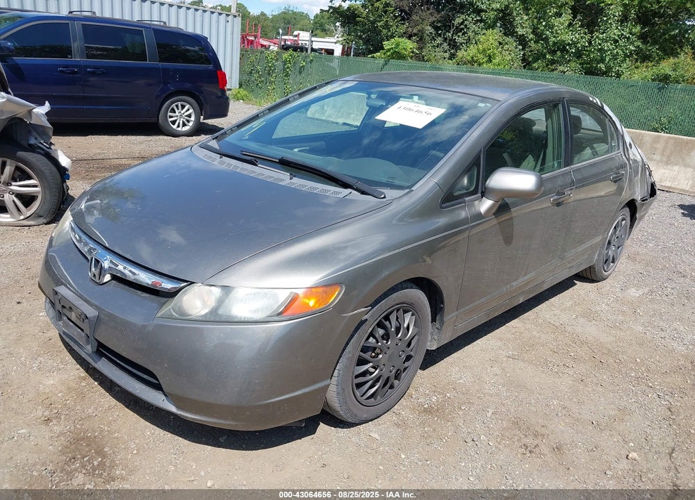 2007 HONDA CIVIC LX VIN: 1HGFA16507L007640