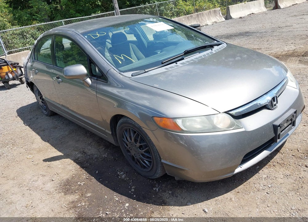 2007 HONDA CIVIC LX VIN: 1HGFA16507L007640