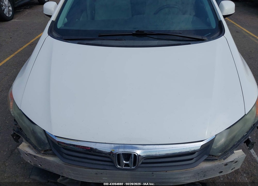 2012 HONDA CIVIC VIN: 2HGFB2F88CH329608