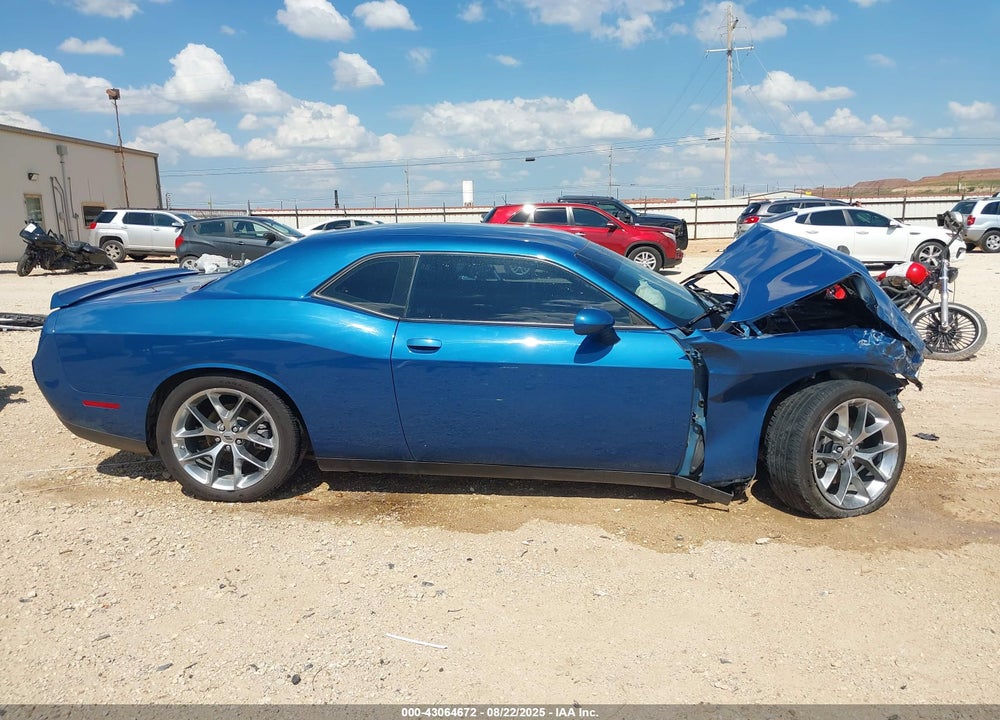 2022 DODGE CHALLENGER VIN: 2C3CDZJG7NH143584