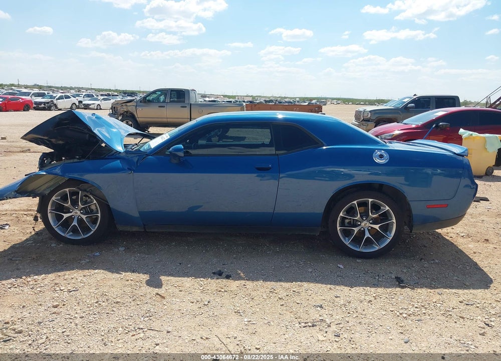 2022 DODGE CHALLENGER VIN: 2C3CDZJG7NH143584