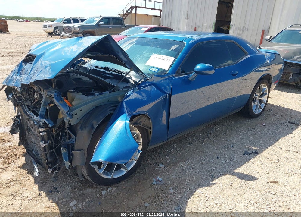 2022 DODGE CHALLENGER VIN: 2C3CDZJG7NH143584
