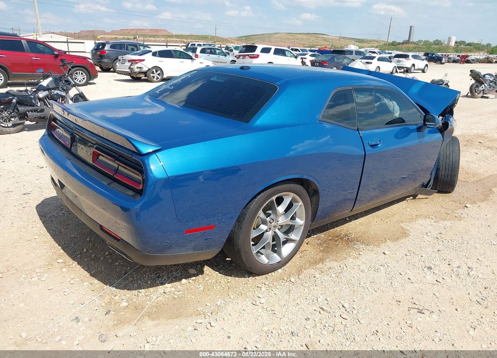 2022 DODGE CHALLENGER VIN: 2C3CDZJG7NH143584