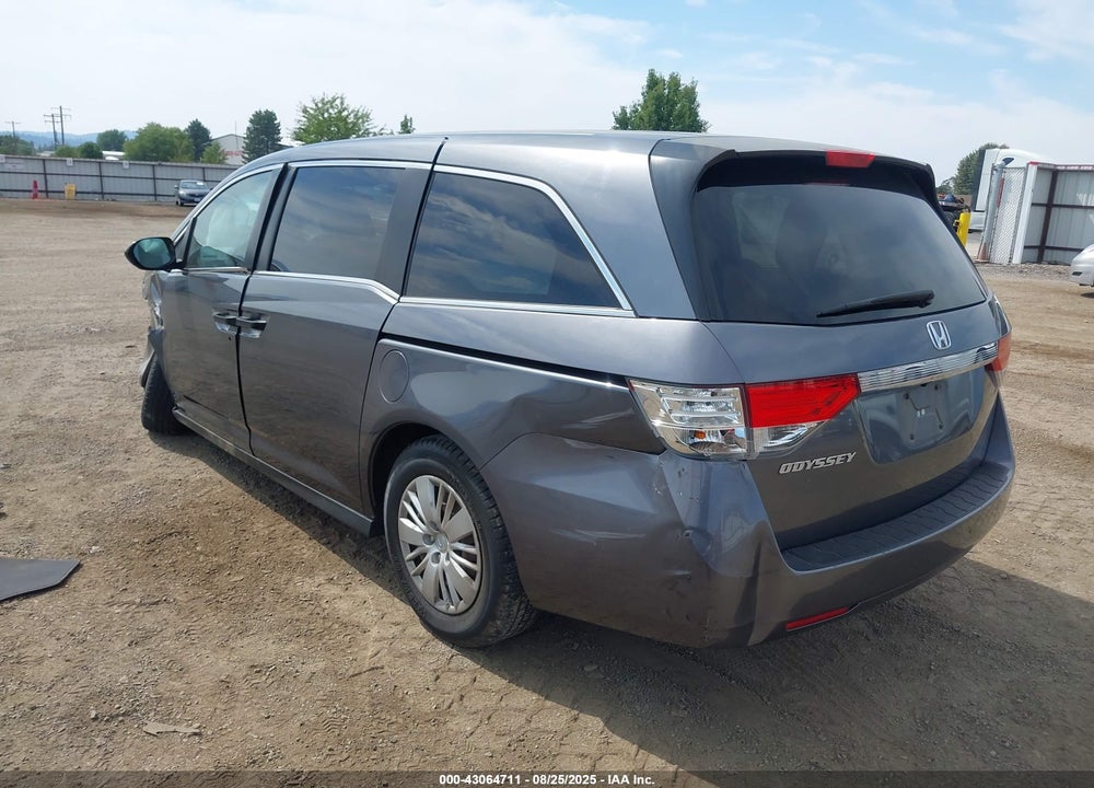 2014 HONDA ODYSSEY LX VIN: 5FNRL5H27EB031675