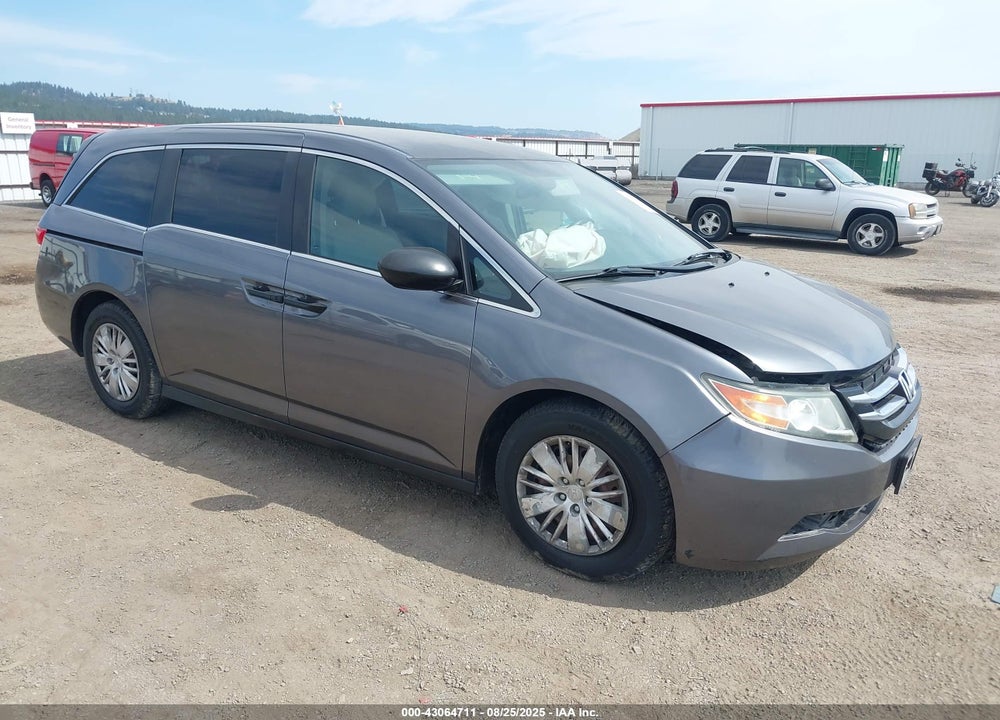 2014 HONDA ODYSSEY LX VIN: 5FNRL5H27EB031675
