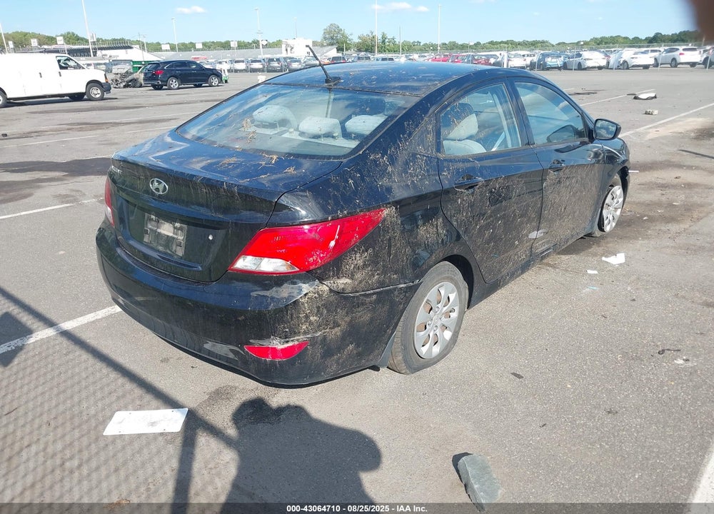 2016 HYUNDAI ACCENT SE VIN: KMHCT4AE4GU152514