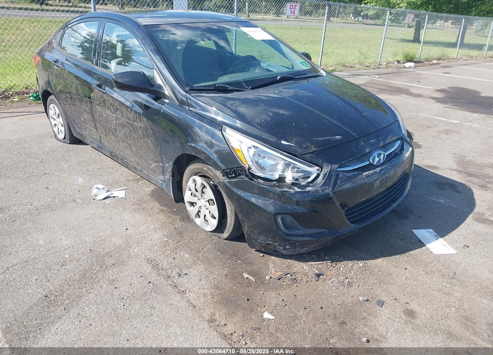 2016 HYUNDAI ACCENT SE VIN: KMHCT4AE4GU152514