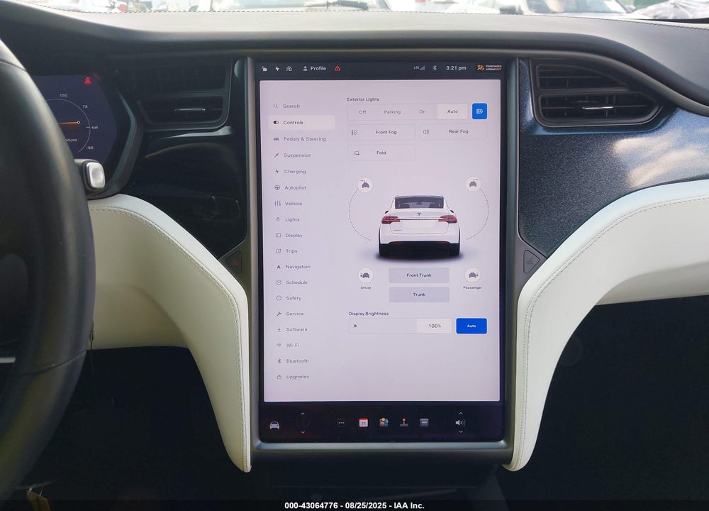 2020 TESLA MODEL X LONG RANGE DUAL MOTOR ALL-WHEEL DRIVE/LONG RANGE PLUS DUAL MOTOR ALL-WHEEL DRIVE VIN: 5YJXCAE28LF296087