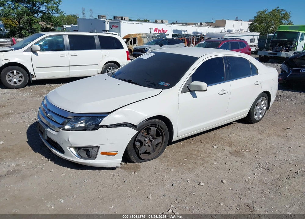 2010 FORD FUSION SE VIN: 3FAHP0HAXAR258478