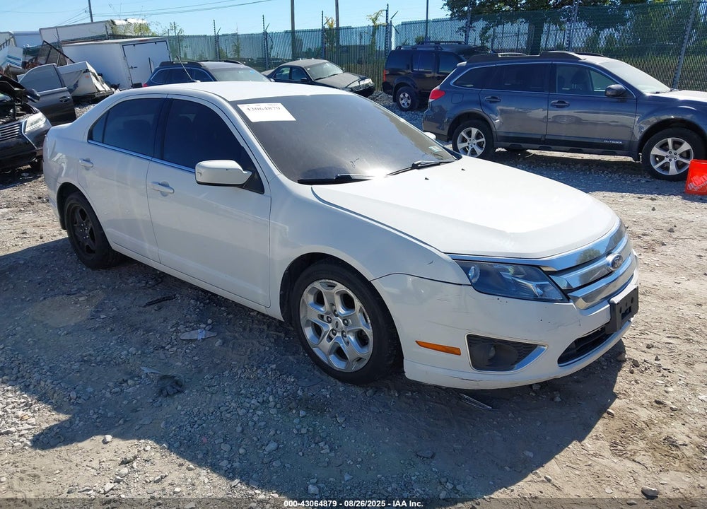 2010 FORD FUSION SE VIN: 3FAHP0HAXAR258478