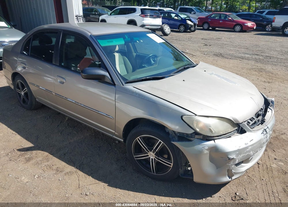 2005 HONDA CIVIC LX VIN: 2HGES16515H604203