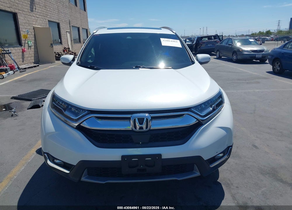2019 HONDA CR-V TOURING VIN: 7FARW2H92KE039248