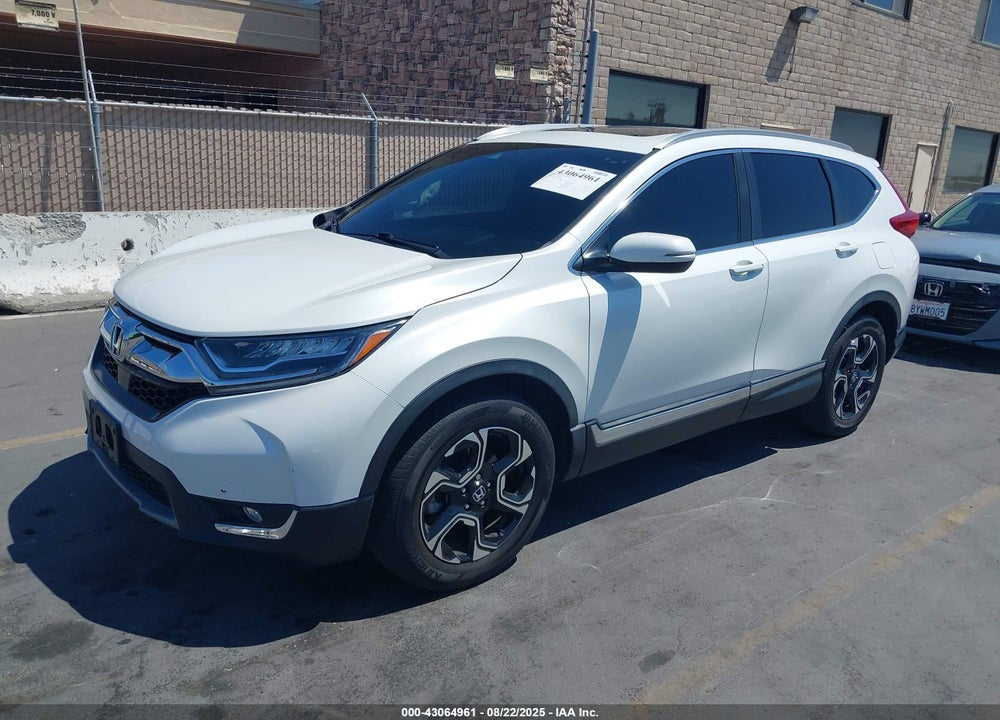 2019 HONDA CR-V TOURING VIN: 7FARW2H92KE039248