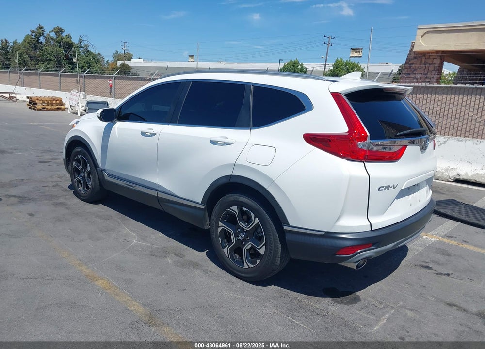 2019 HONDA CR-V TOURING VIN: 7FARW2H92KE039248