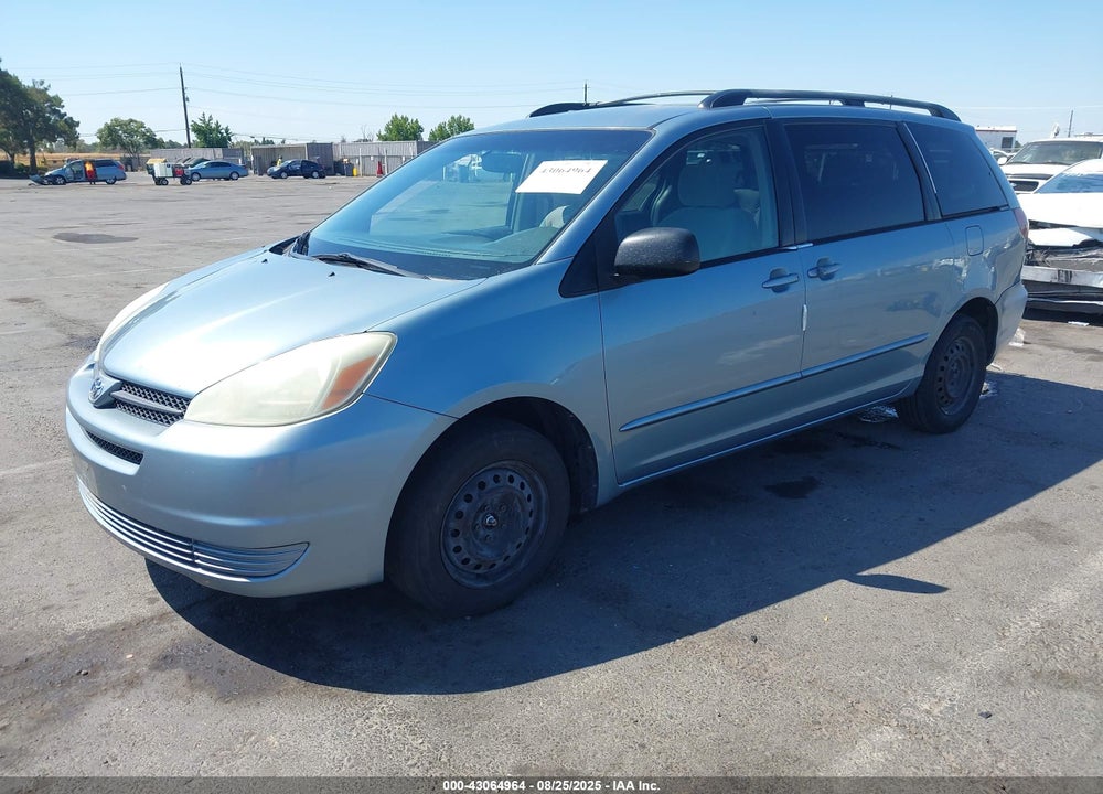 2004 TOYOTA SIENNA LE VIN: 5TDZA23C14S171493