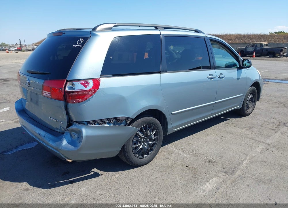 2004 TOYOTA SIENNA LE VIN: 5TDZA23C14S171493