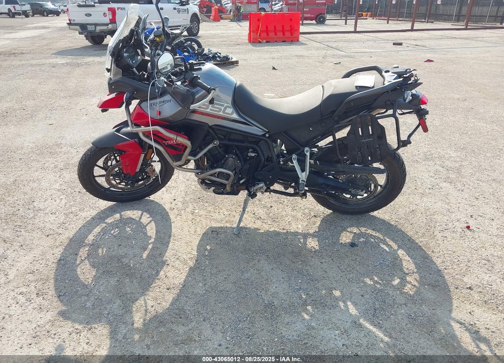 2022 TRIUMPH MOTORCYCLE TIGER 850 SPORT VIN: SMTE68DG9NTBA6432