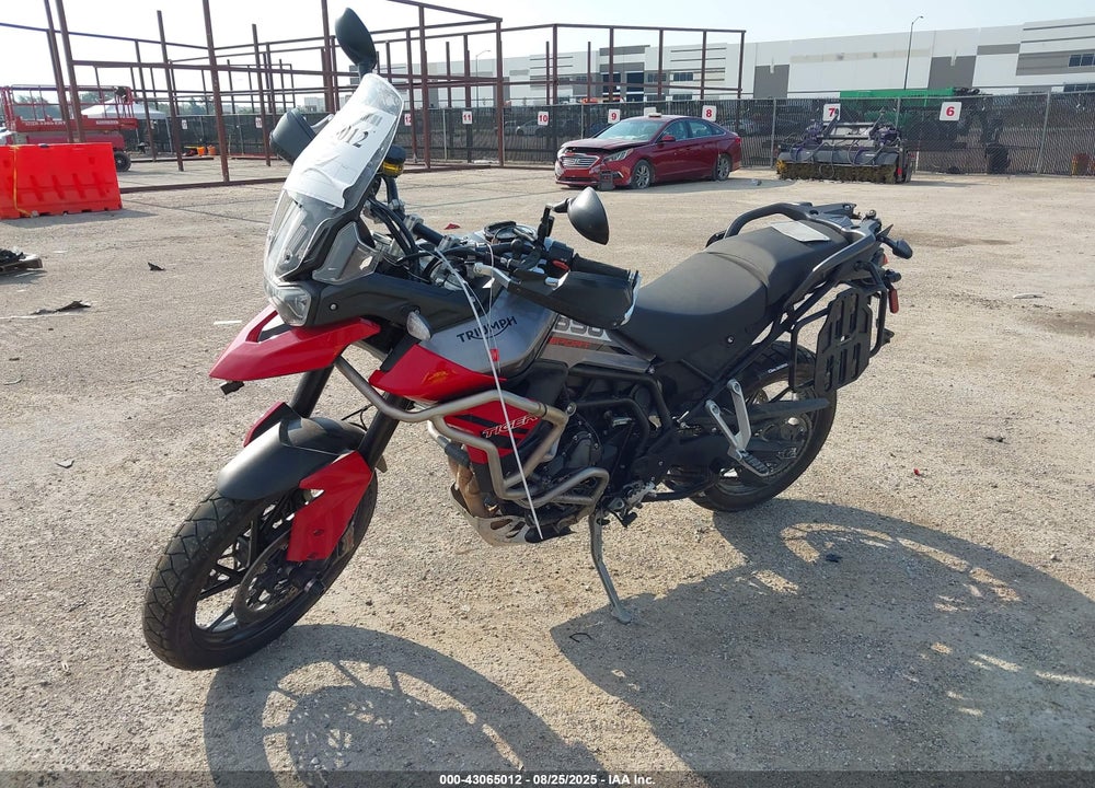 2022 TRIUMPH MOTORCYCLE TIGER 850 SPORT VIN: SMTE68DG9NTBA6432