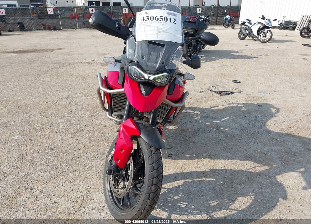2022 TRIUMPH MOTORCYCLE TIGER 850 SPORT VIN: SMTE68DG9NTBA6432