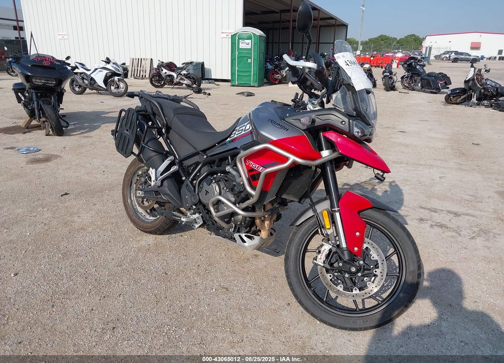2022 TRIUMPH MOTORCYCLE TIGER 850 SPORT VIN: SMTE68DG9NTBA6432