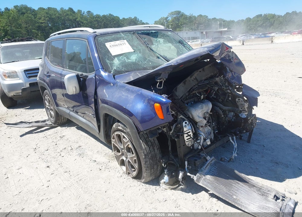 2018 JEEP RENEGADE LIMITED FWD VIN: ZACCJADB7JPH13615