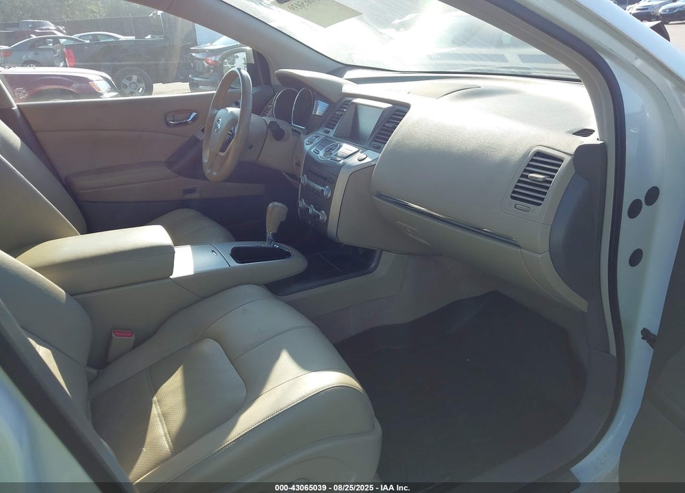 2012 NISSAN MURANO VIN: JN8AZ1MU0CW108573