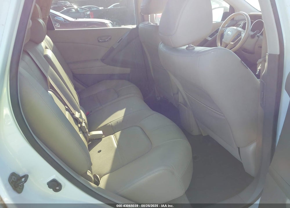2012 NISSAN MURANO VIN: JN8AZ1MU0CW108573