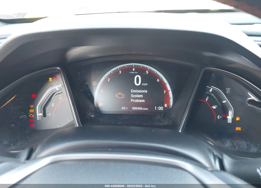 2018 HONDA CIVIC VIN: 2HGFC1E54JH703479