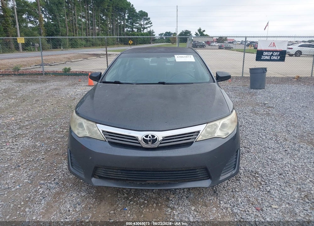 2012 TOYOTA CAMRY VIN: 4T1BF1FK7CU569927