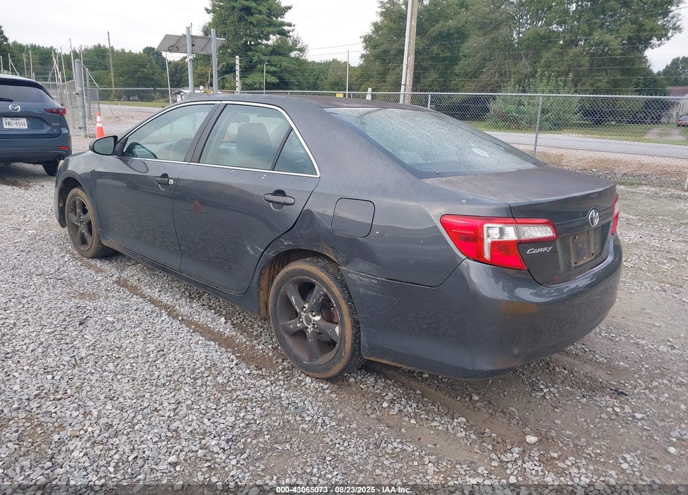 2012 TOYOTA CAMRY VIN: 4T1BF1FK7CU569927